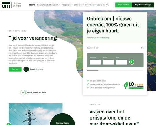 Om - Nieuwe Energie Logo