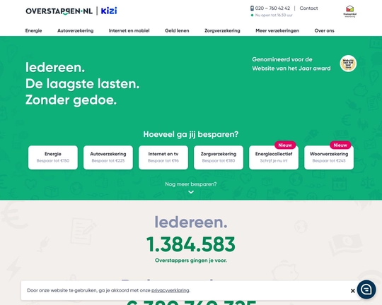 Overstappen.nl Logo