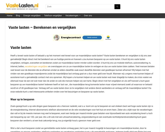 VasteLasten.nl Logo